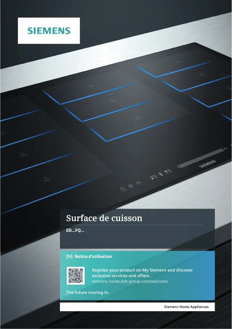 Page 1 de la notice Manuel utilisateur Siemens ED631FQB5