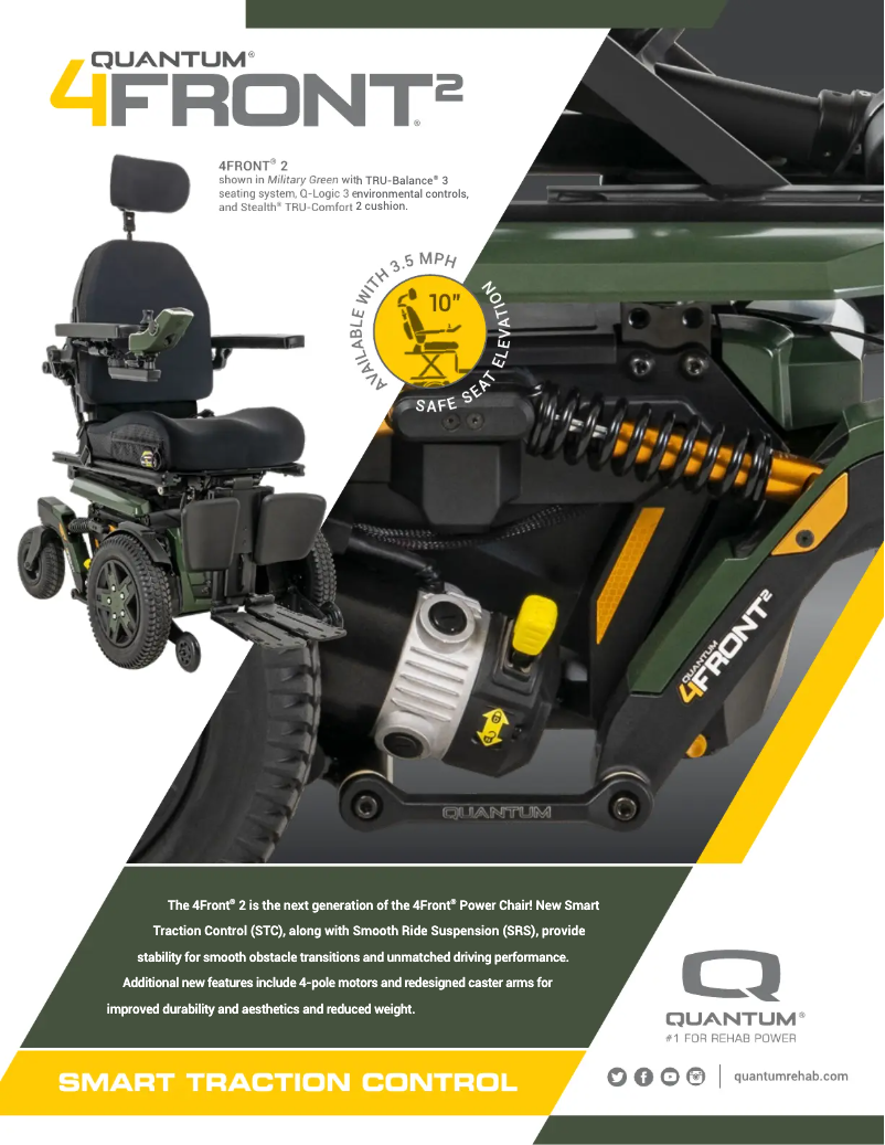 Page 1 de la notice Brochure Quantum 4Front 2