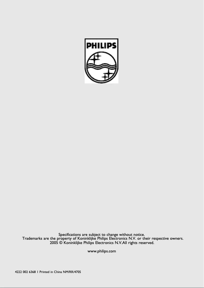 Página 1 del manual Guía de inicio rápido Philips SCX450