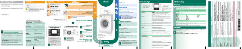 Page 1 de la notice Manuel utilisateur Bosch WAS 24740
