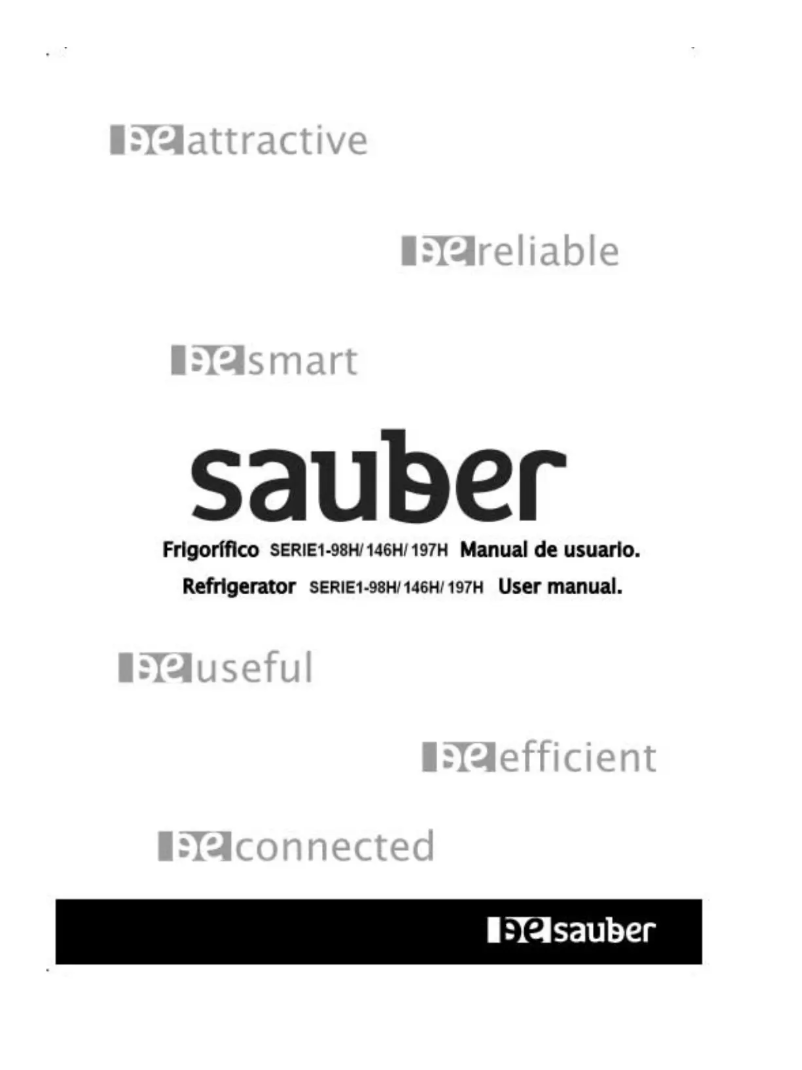 Página 1 del manual Manual de usuario Sauber SERIE 1-146H
