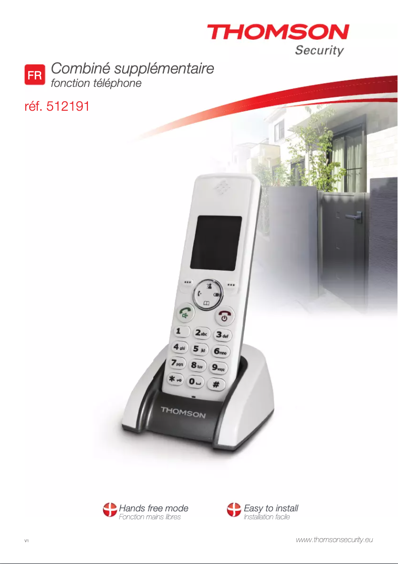 Página 1 del manual Manual de usuario Thomson 512191