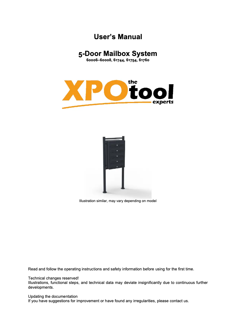 Page 1 de la notice Manuel utilisateur WilTec 60008