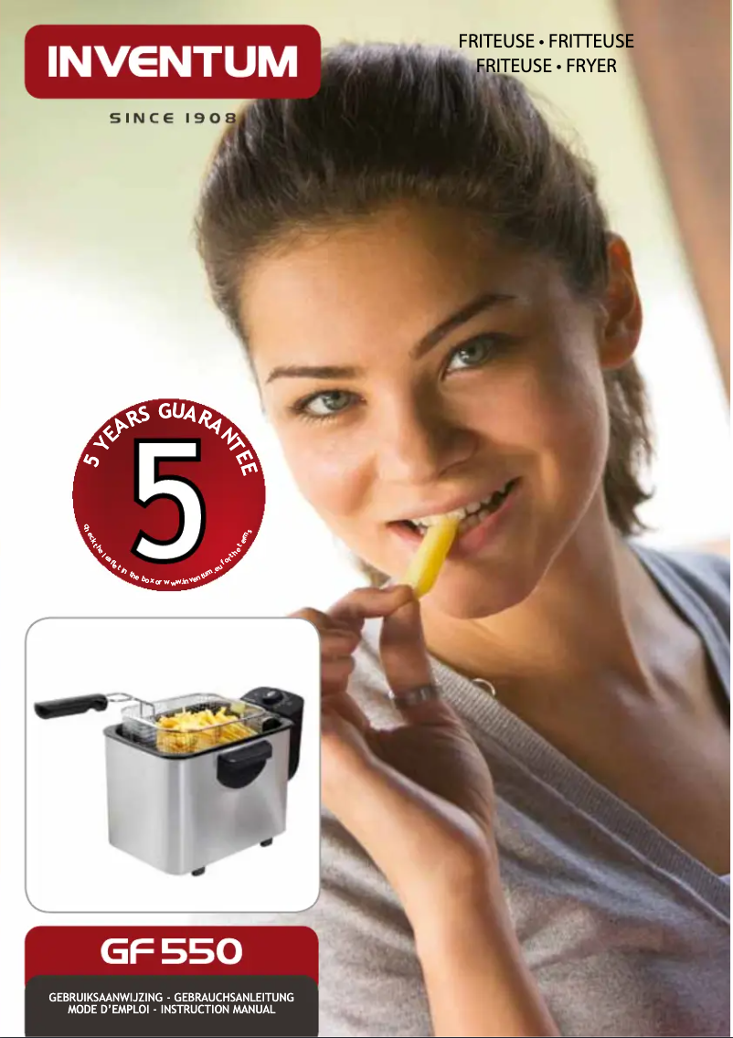 Page 1 de la notice Manuel utilisateur Inventum GF550