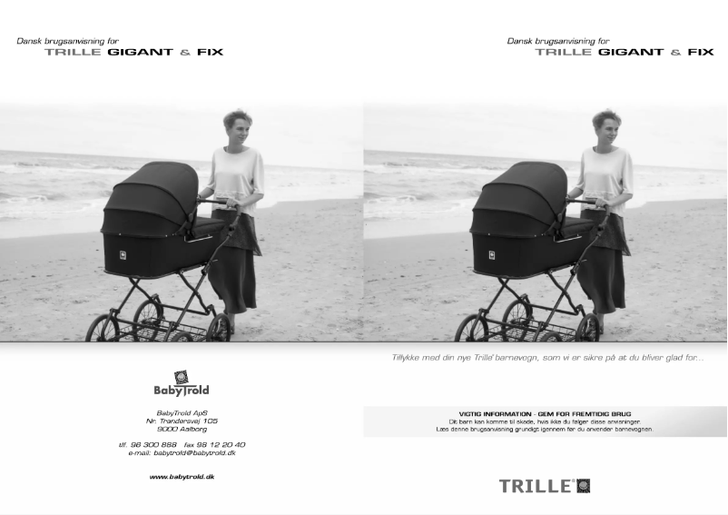 Página 1 del manual Manual de usuario Trille Gigant