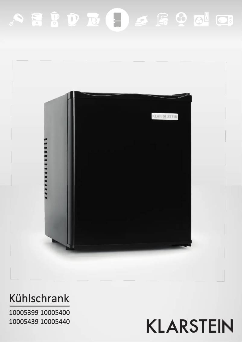 Page 1 de la notice Manuel utilisateur Klarstein 10005439