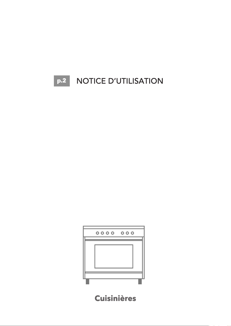 Page 1 de la notice Manuel utilisateur Glem Gas GA660MIX