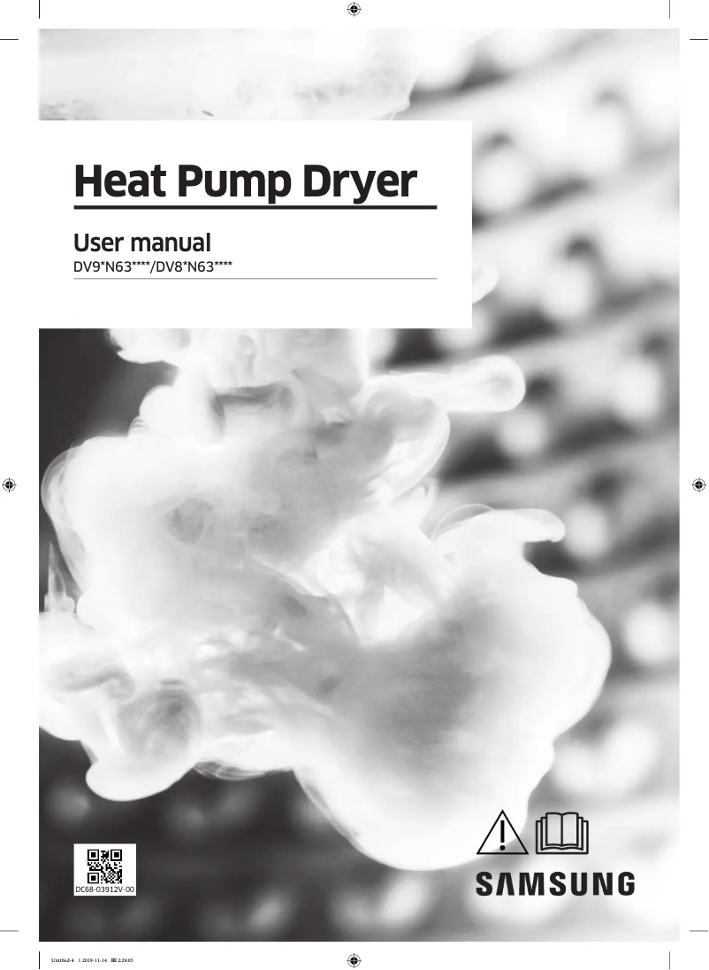 Página 1 del manual Manual de usuario Samsung DV80N63536W