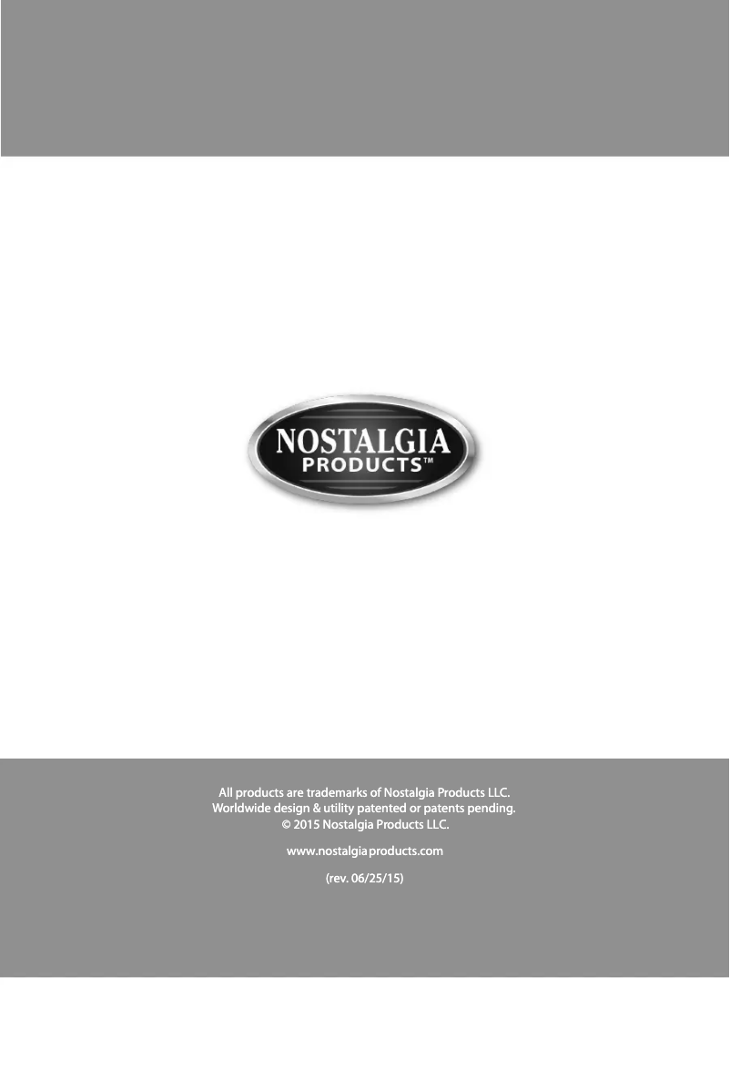 Página 1 del manual Manual de usuario Nostalgia SNP100