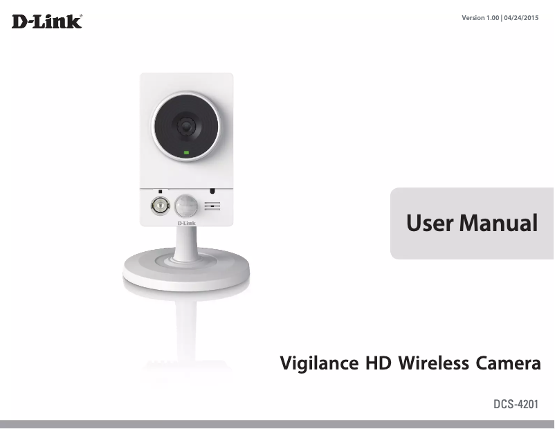 Page 1 de la notice Mode d'emploi D-Link DCS-4201