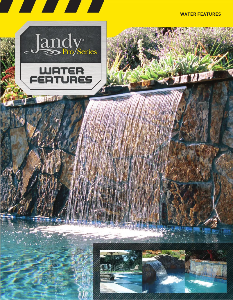 Page 1 de la notice Brochure JANDY Laminar Jets