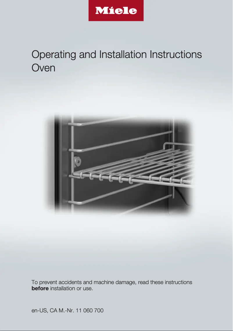 Page 1 de la notice Manuel utilisateur Miele H 6780-2 BP