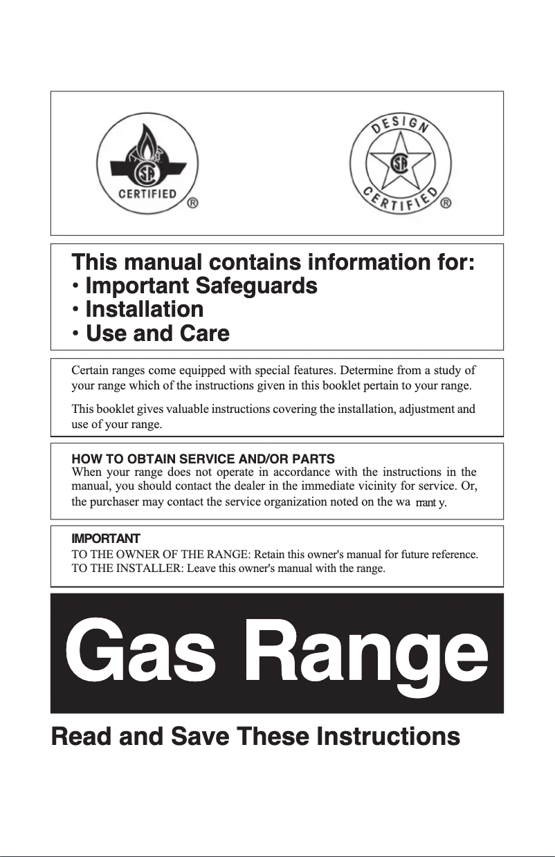 Page 1 de la notice Manuel d'utilisation et d'entretien Summit WNM6307KW