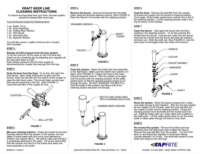 Page 1 de la notice Guide d'installation Taprite 1842G