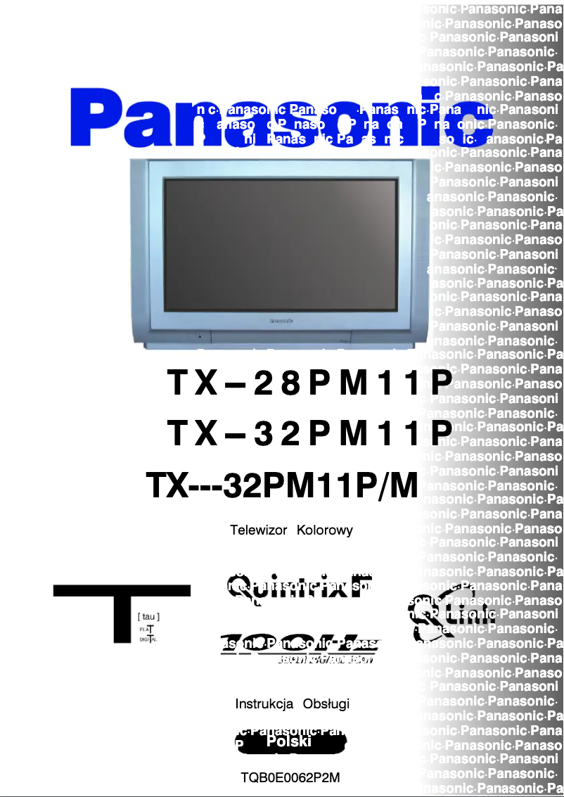 Page 1 de la notice Manuel utilisateur Panasonic TX-32PM11P