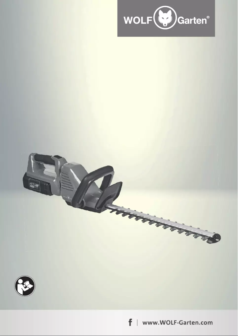 Page 1 de la notice Manuel utilisateur Wolf Garten LYCOS 40/500 H