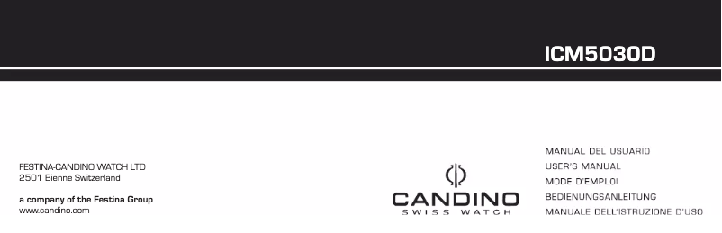 Page 1 de la notice Manuel utilisateur Candino C4579