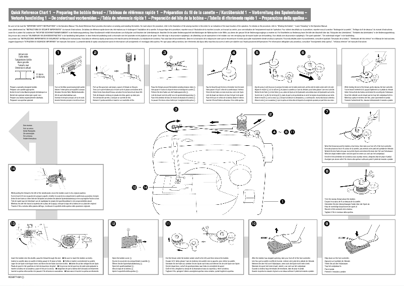 Page 1 de la notice Manuel utilisateur Brother XL-2240