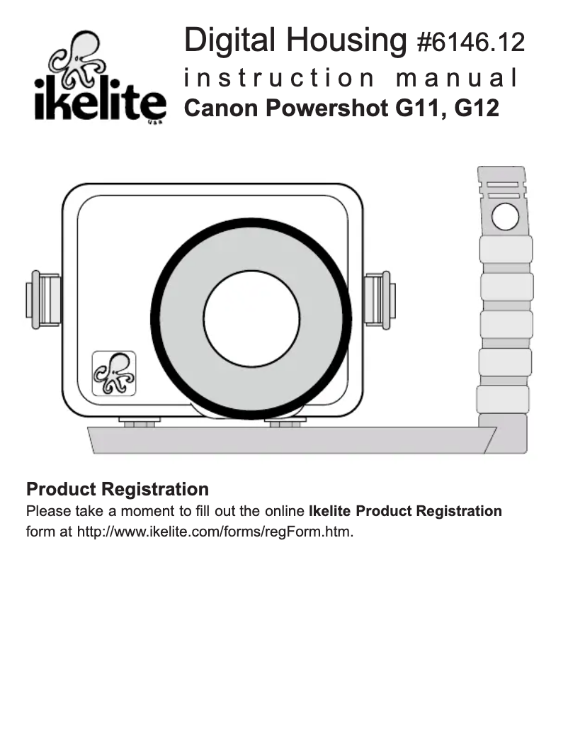 Página 1 del manual Manual de usuario Ikelite 6146.12