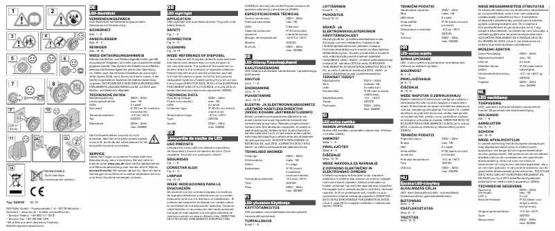 Page 1 de la notice Manuel utilisateur REV G03102