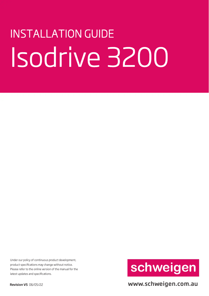 Page 1 de la notice Manuel utilisateur Schweigen SCC1000W-S
