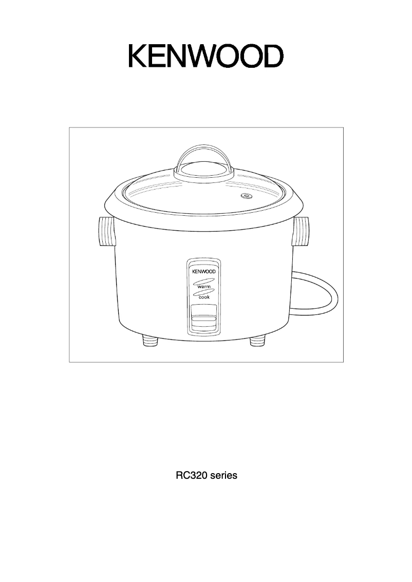 Página 1 del manual Manual de usuario Kenwood RC320