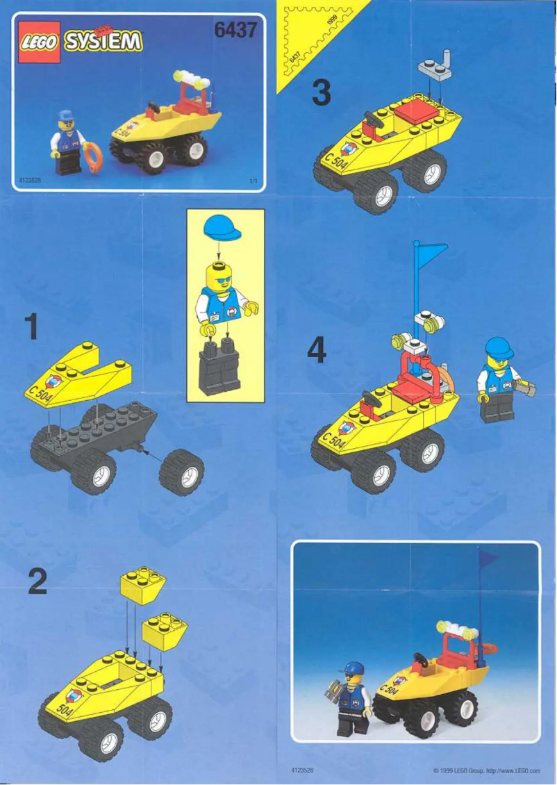 Image de la première page du manuel de l'appareil Coastguard 4WD