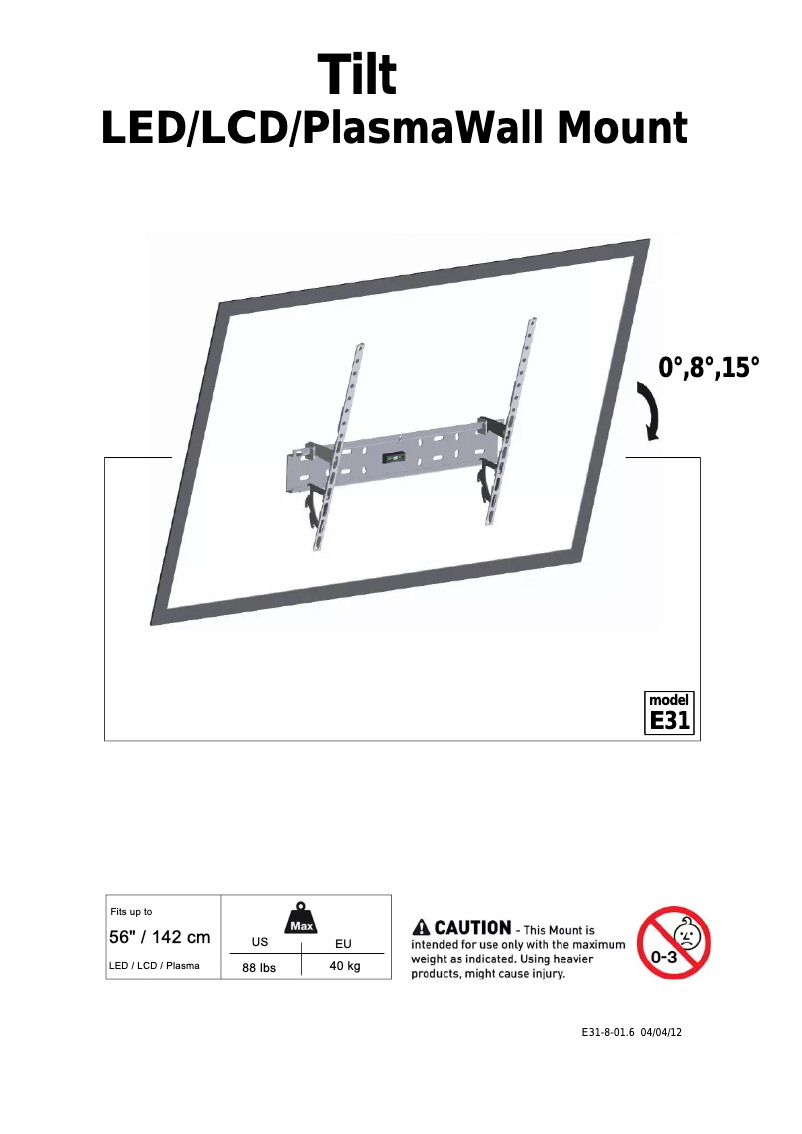 Page 1 of the manual User Manual Barkan E31