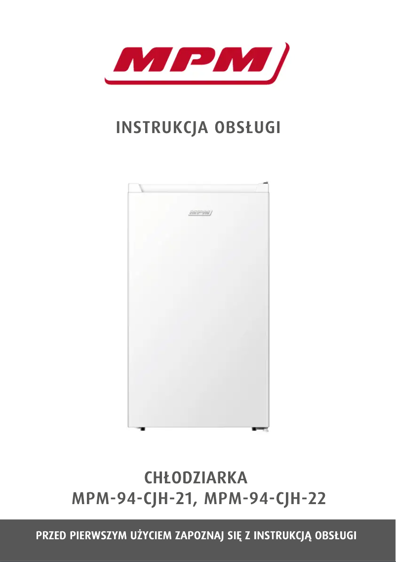 Page 1 de la notice Manuel utilisateur MPM MPM-94-CJH-22