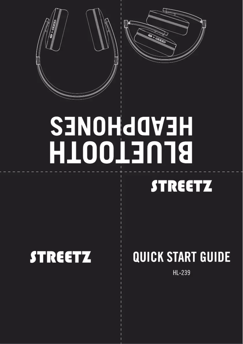 Page 1 de la notice Manuel utilisateur Streetz HL-239