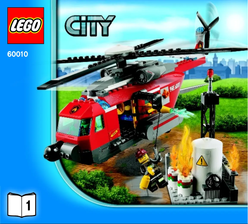 Página 1 del manual Manual de usuario Lego Fire Helicopter