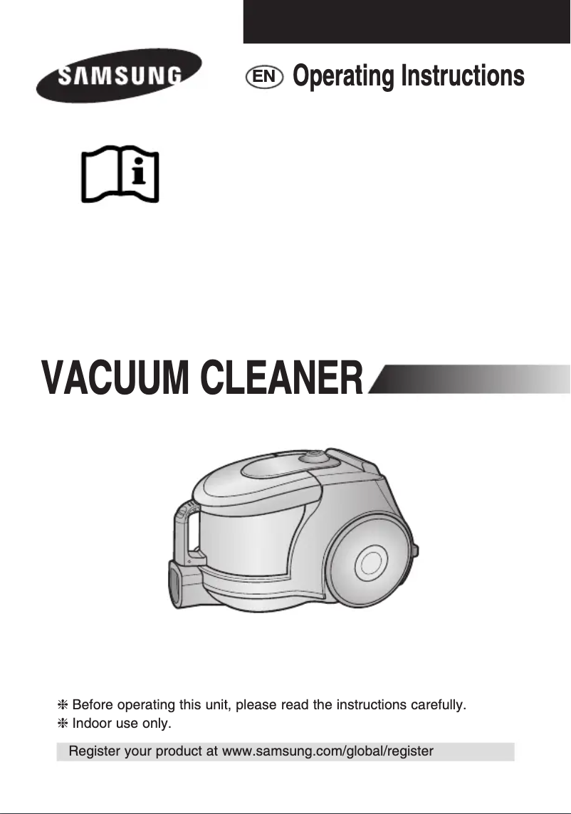 Page 1 de la notice Manuel utilisateur Samsung SC4320