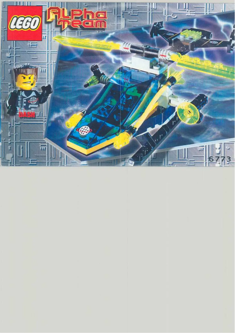 Page 1 de la notice Manuel utilisateur Lego 6773