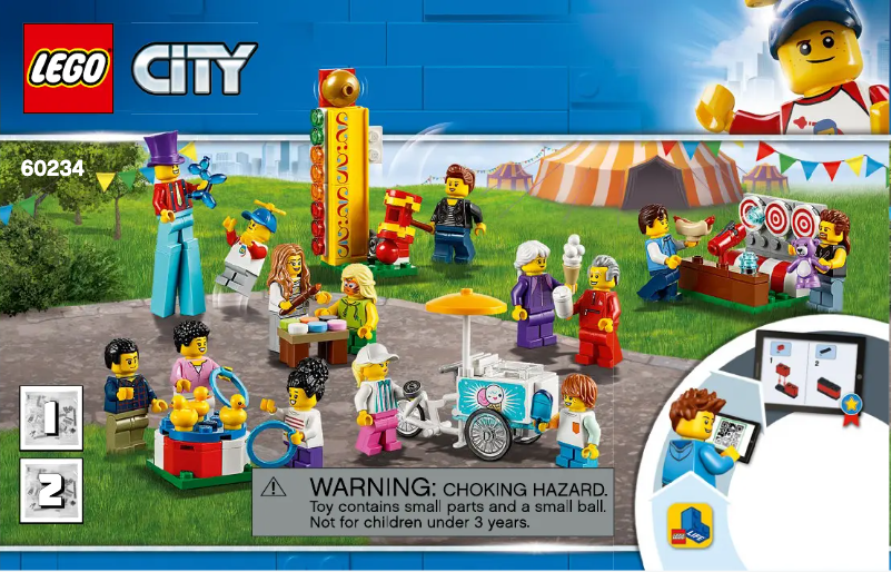 Page 1 de la notice Manuel utilisateur Lego City 60234