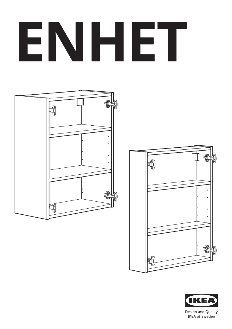 Image de la première page du manuel de l'appareil ENHET 305.144.42