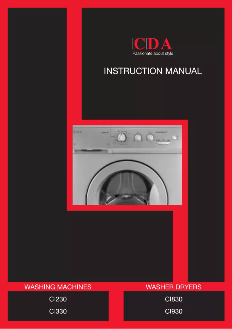 Página 1 del manual Manual de usuario CDA CI230