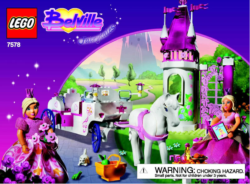 Page 1 de la notice Manuel utilisateur Lego Ultimate Princesses