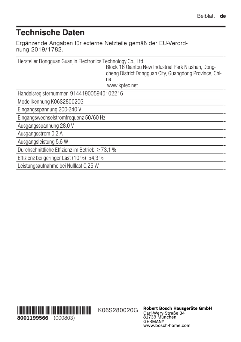 Página 1 del manual Guía de instalación Bosch Move BHN20110