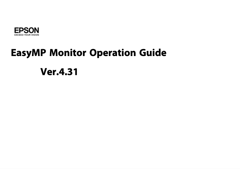 Page 1 de la notice Manuel utilisateur Epson EMP-1717