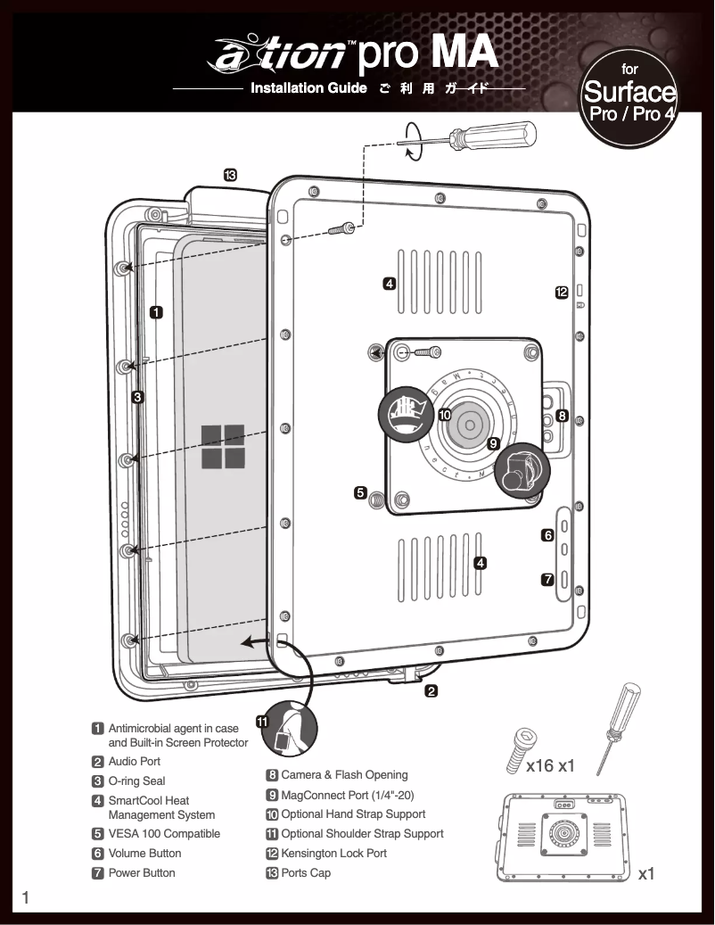 Page 1 de la notice Manuel utilisateur The Joy Factory CWM308
