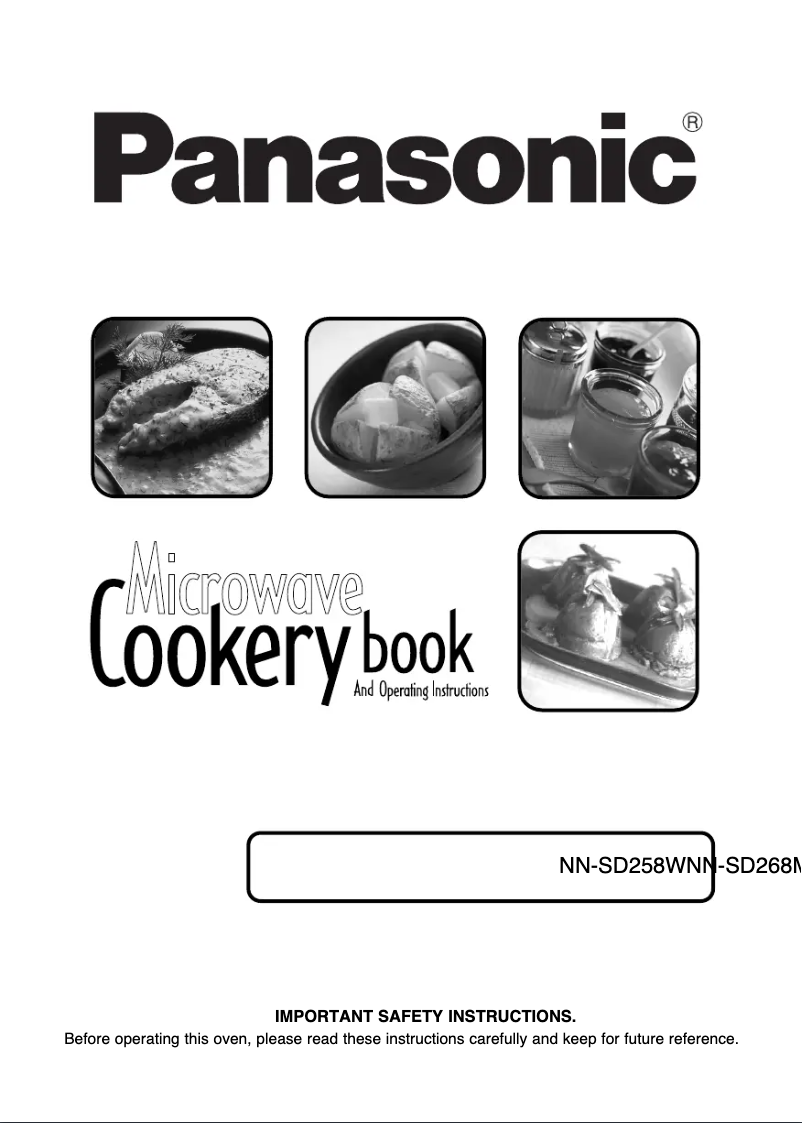 Página 1 del manual Manual de usuario Panasonic NN-SD277S