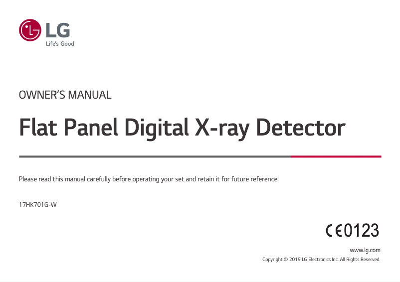 Page 1 de la notice Manuel utilisateur LG 17HK701G