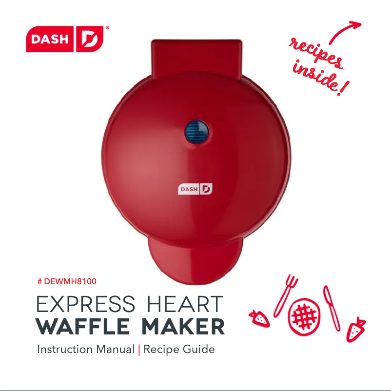 Page 1 de la notice Manuel utilisateur Dash DEWMH8100