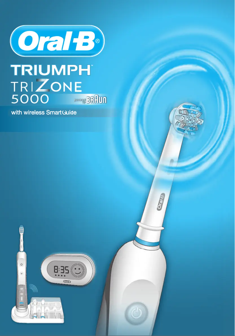 Page 1 de la notice Manuel utilisateur Braun Oral-B TriZone 6000