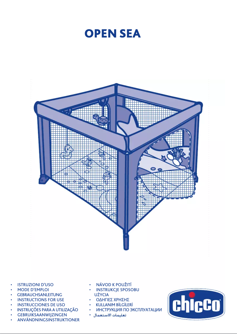 Page 1 de la notice Manuel utilisateur Chicco Open