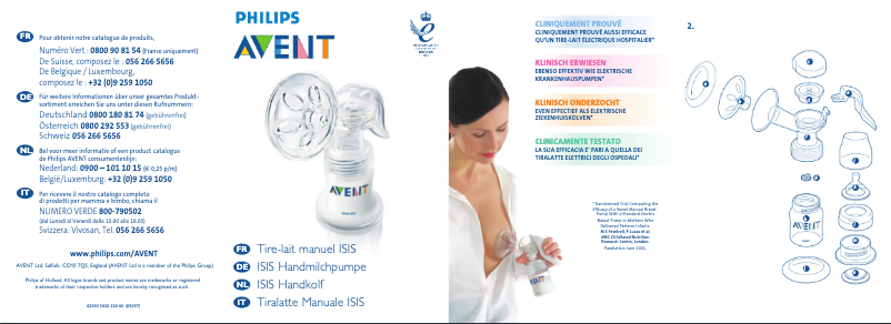 Página 1 del manual Manual de usuario Philips AVENT SCD236