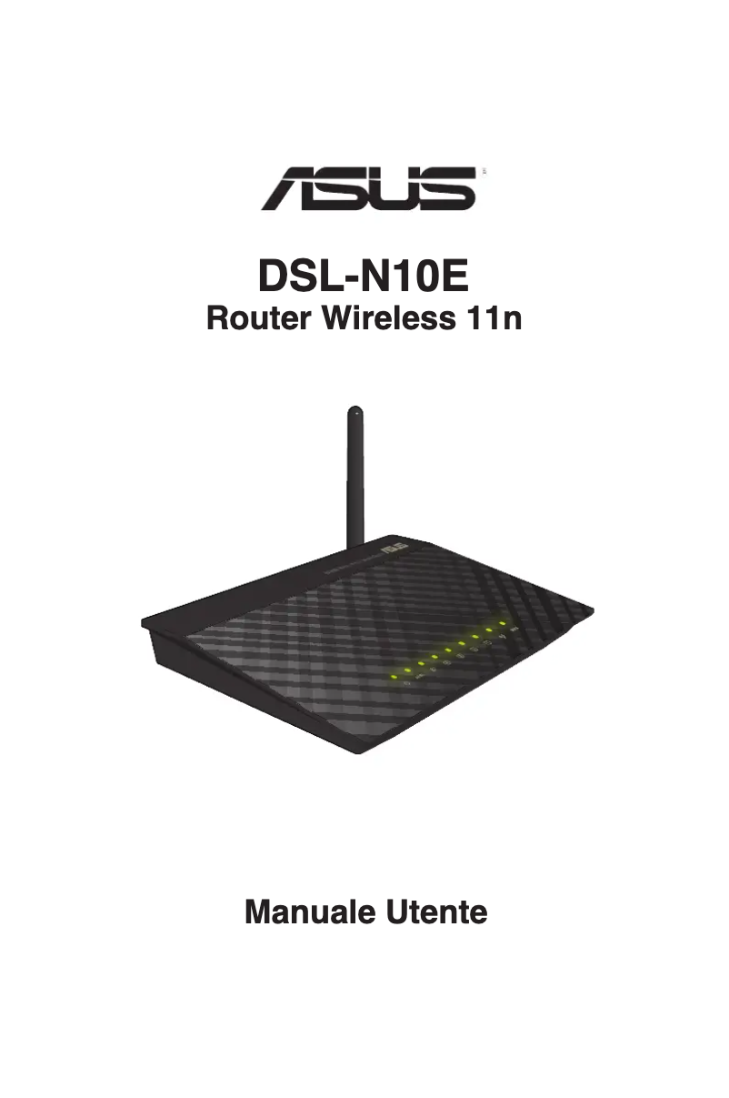 Page 1 de la notice Manuel utilisateur Asus DSL-N10E