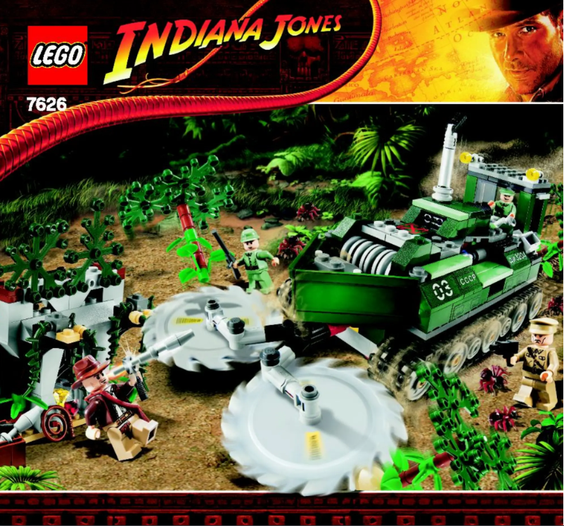 Page 1 de la notice Manuel utilisateur Lego Jungle Cutter