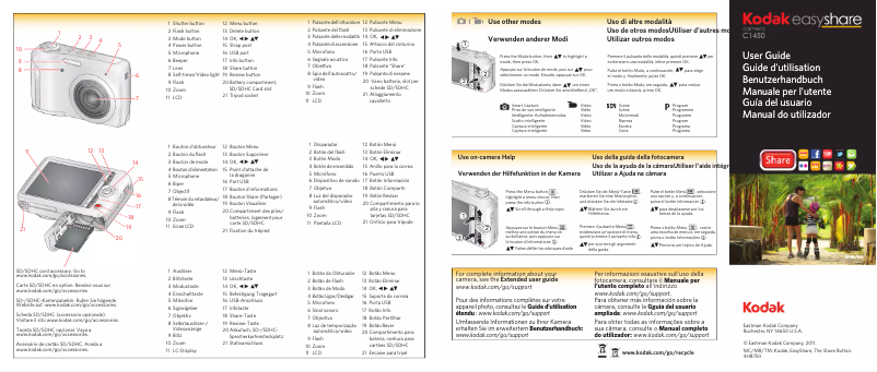 Página 1 del manual Manual de usuario Kodak EasyShare C1450