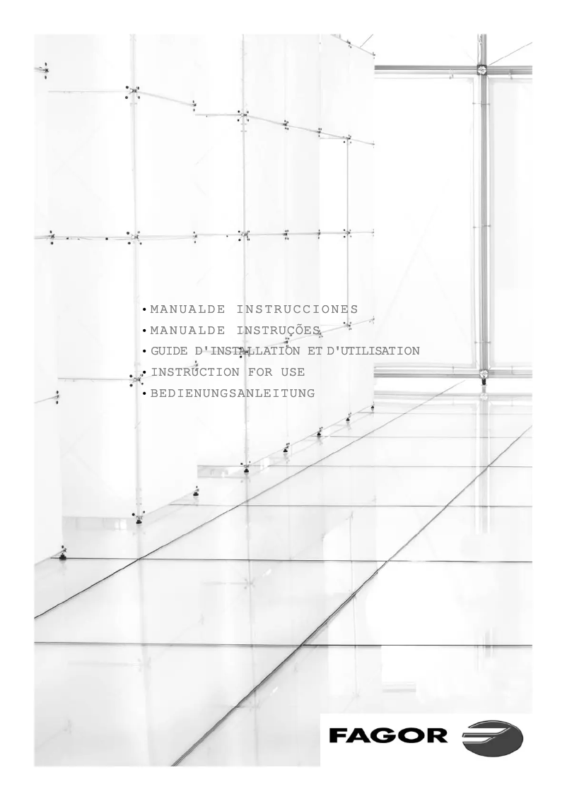 Page 1 of the manual User Manual Fagor ZFA101